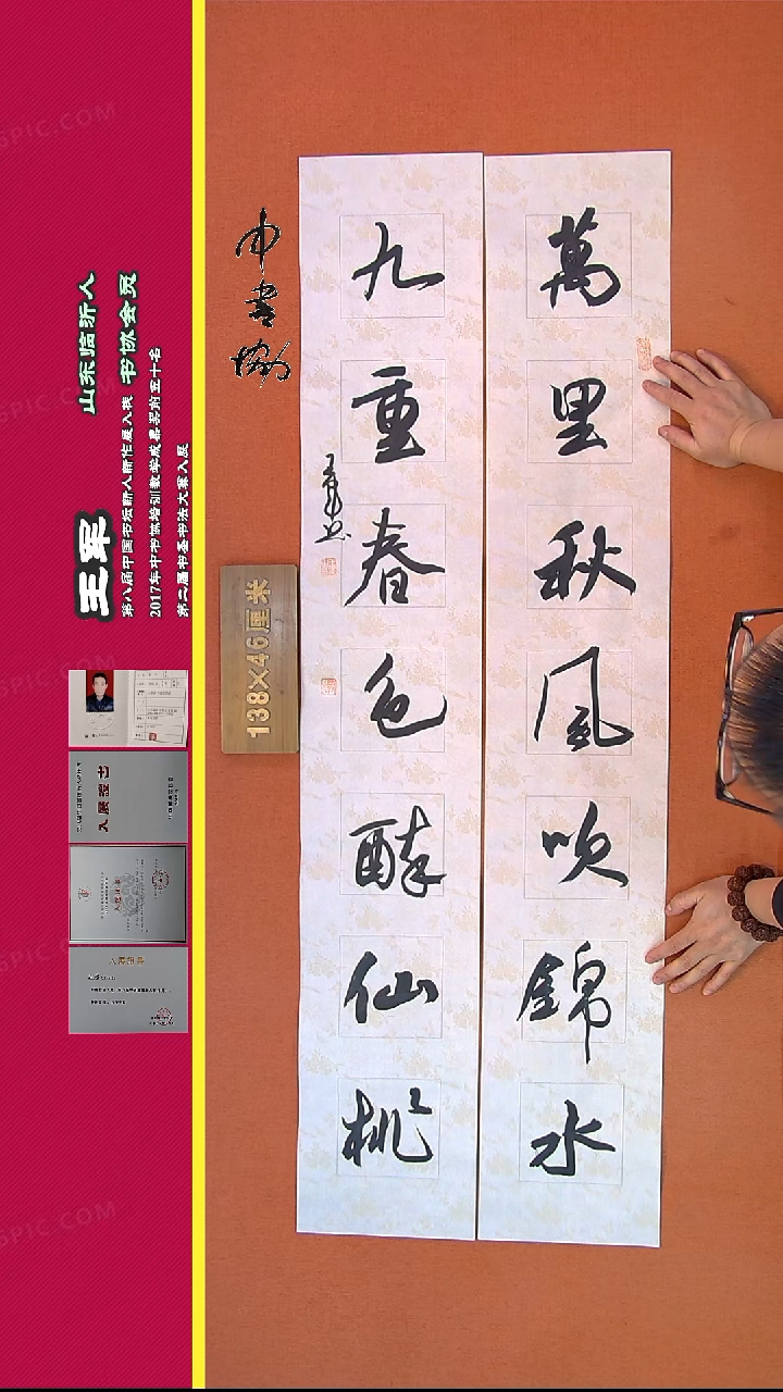 【闪购商品】书法331王军书法作品