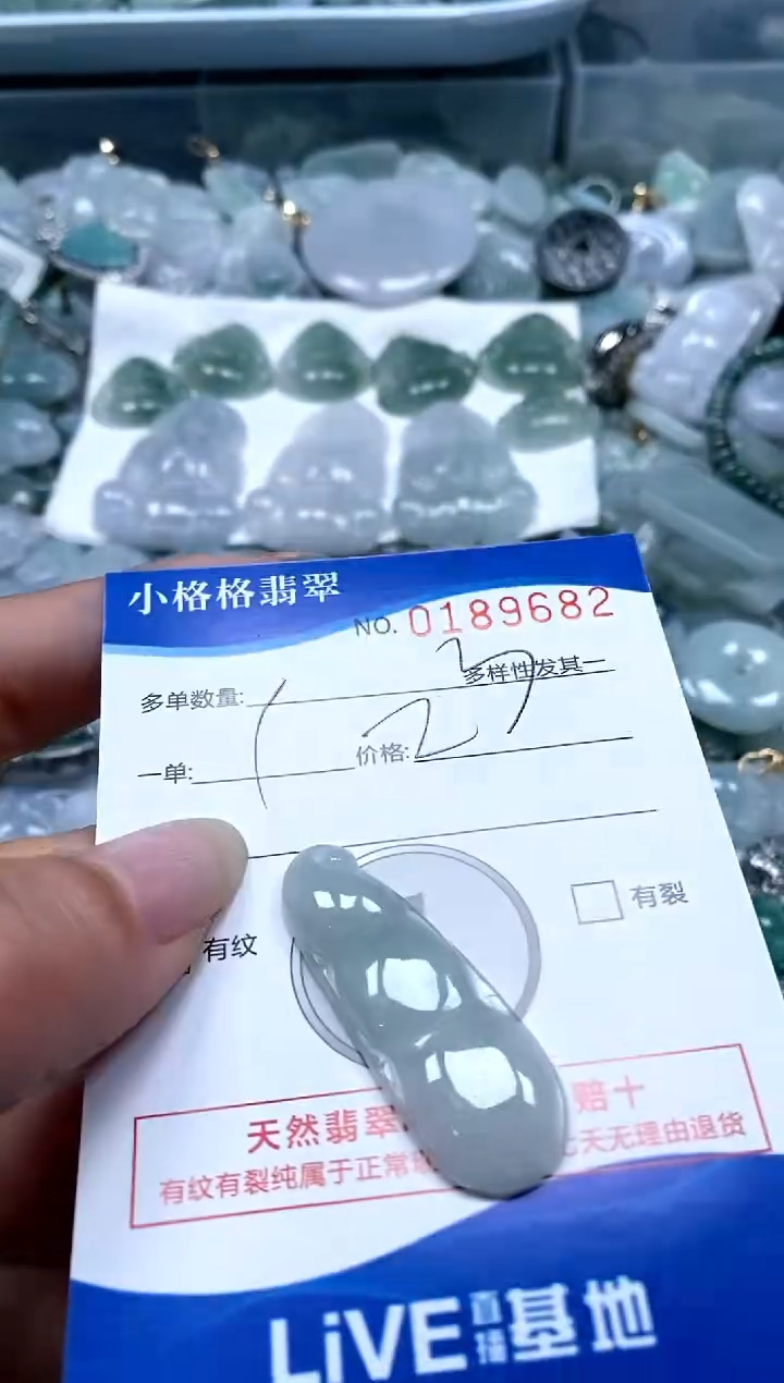 【闪购商品】翡翠颈饰未镶嵌闪购商品0189682