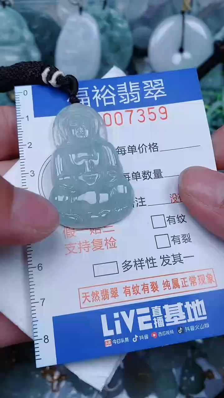 【闪购商品】翡翠颈饰未镶嵌...0007359