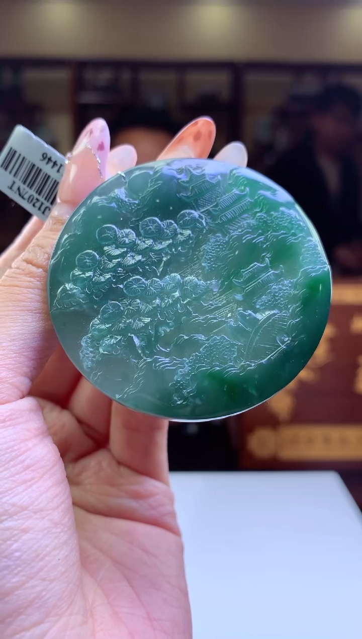 【闪购商品】定制翡翠未镶嵌挂件发货（拍一发一）