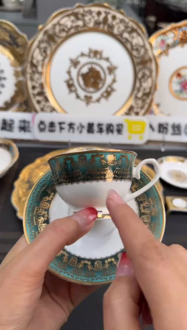 【闪购商品】瓷片90cc一杯一碟  福利价
