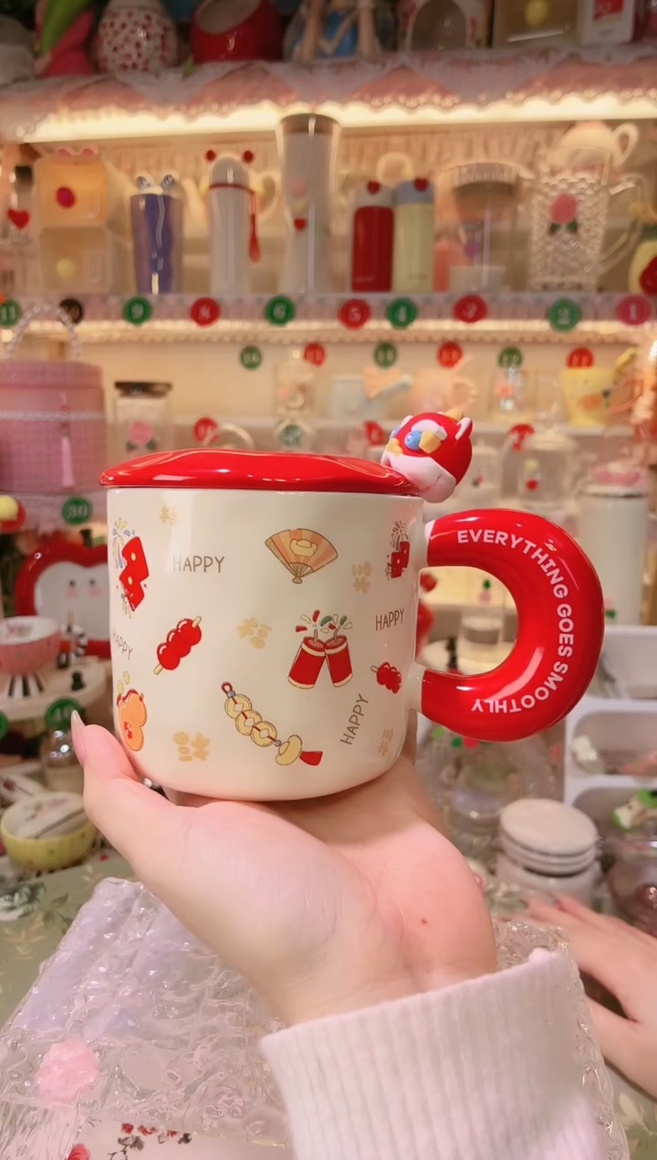 【闪购商品】摆件醒狮马克杯品质好，发货快，放心拍