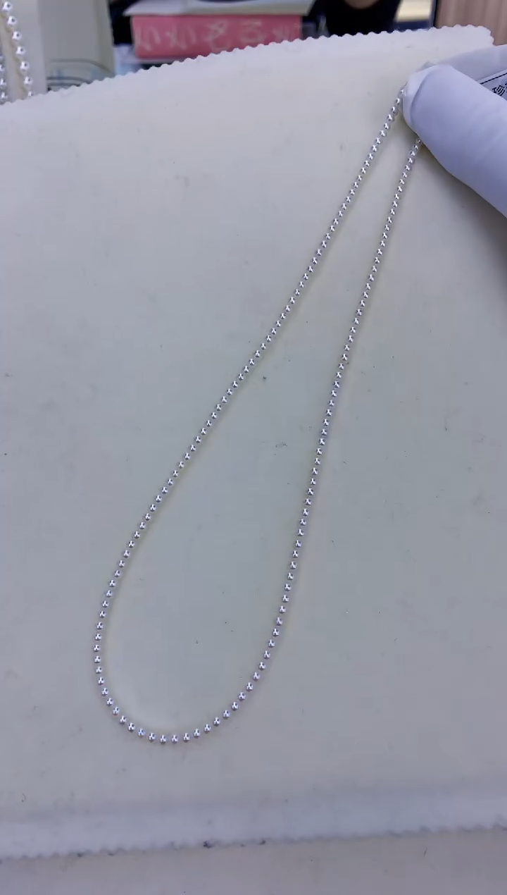 未镶嵌饰品海水珍珠2-3小米链