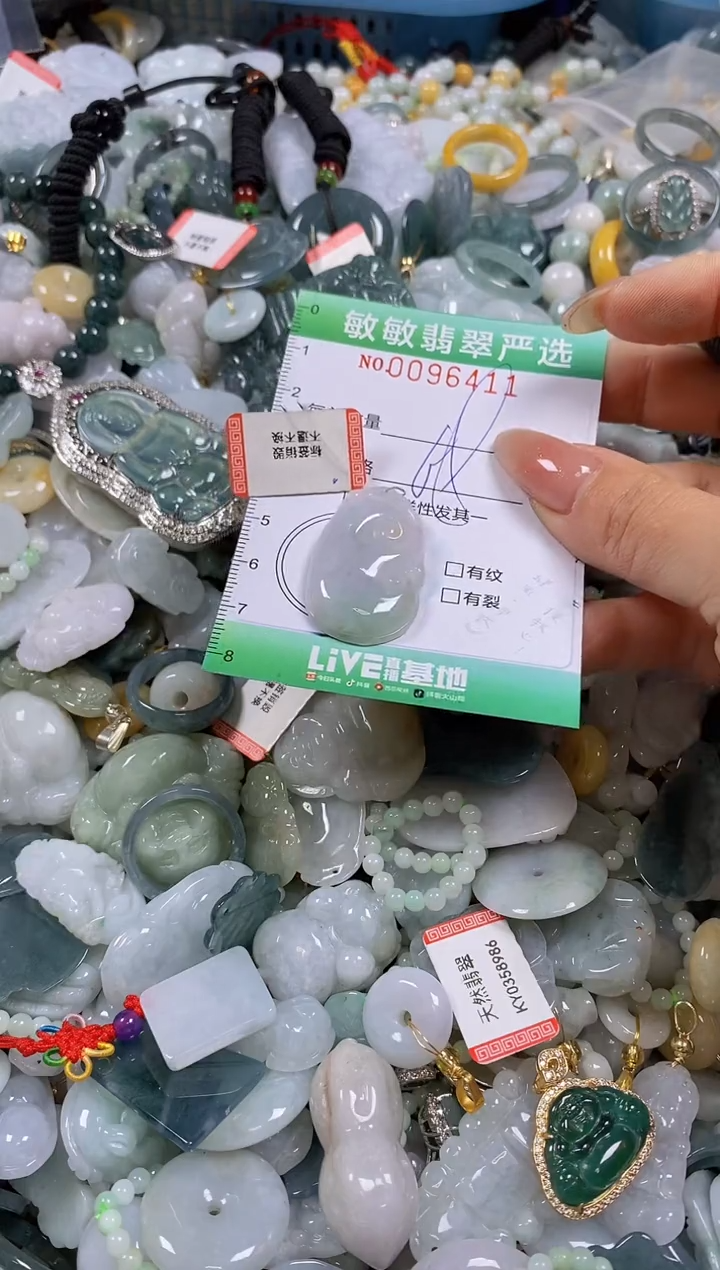 【闪购商品】翡翠颈饰未镶嵌闪购0096411