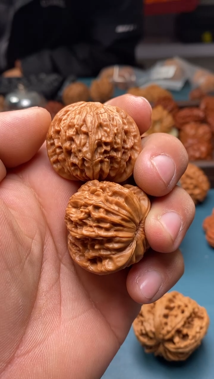 把件文玩核桃磨盘a951