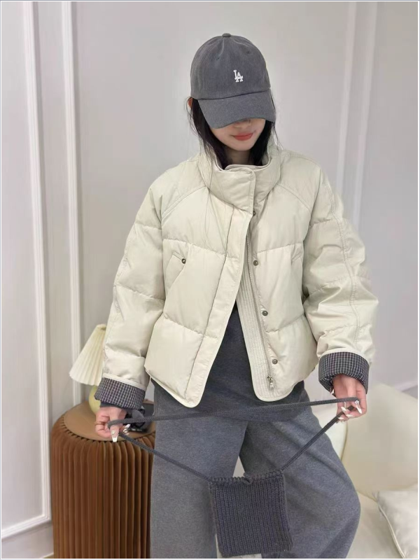 【BR 911Y】插肩袖优等品女士和尚领潮流保暖纯色加厚简约