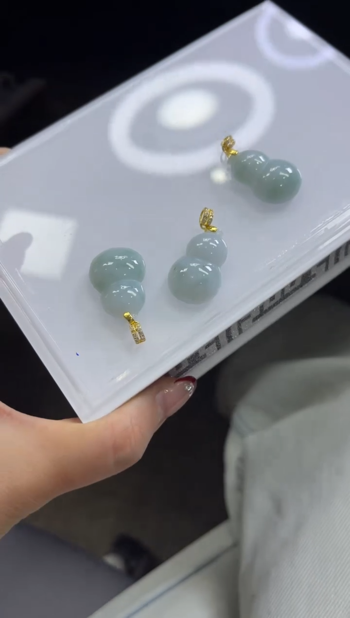 【闪购商品】翡翠颈饰未镶嵌B33多样性发一件/配绳子