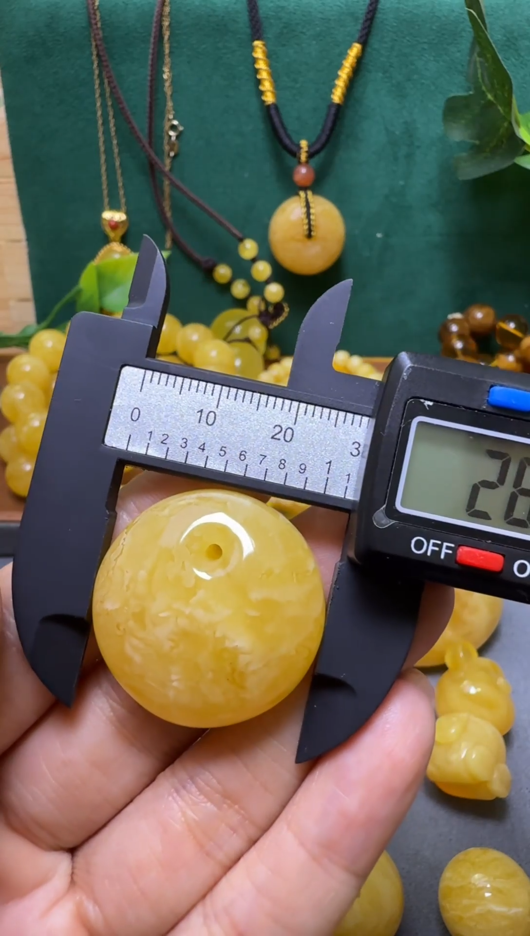 未镶嵌吊坠(不含链)琥珀公主扣