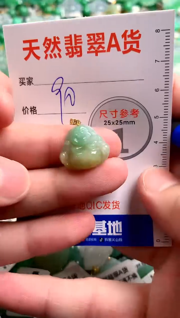 【闪购商品】翡翠颈饰18K金镶嵌14009245