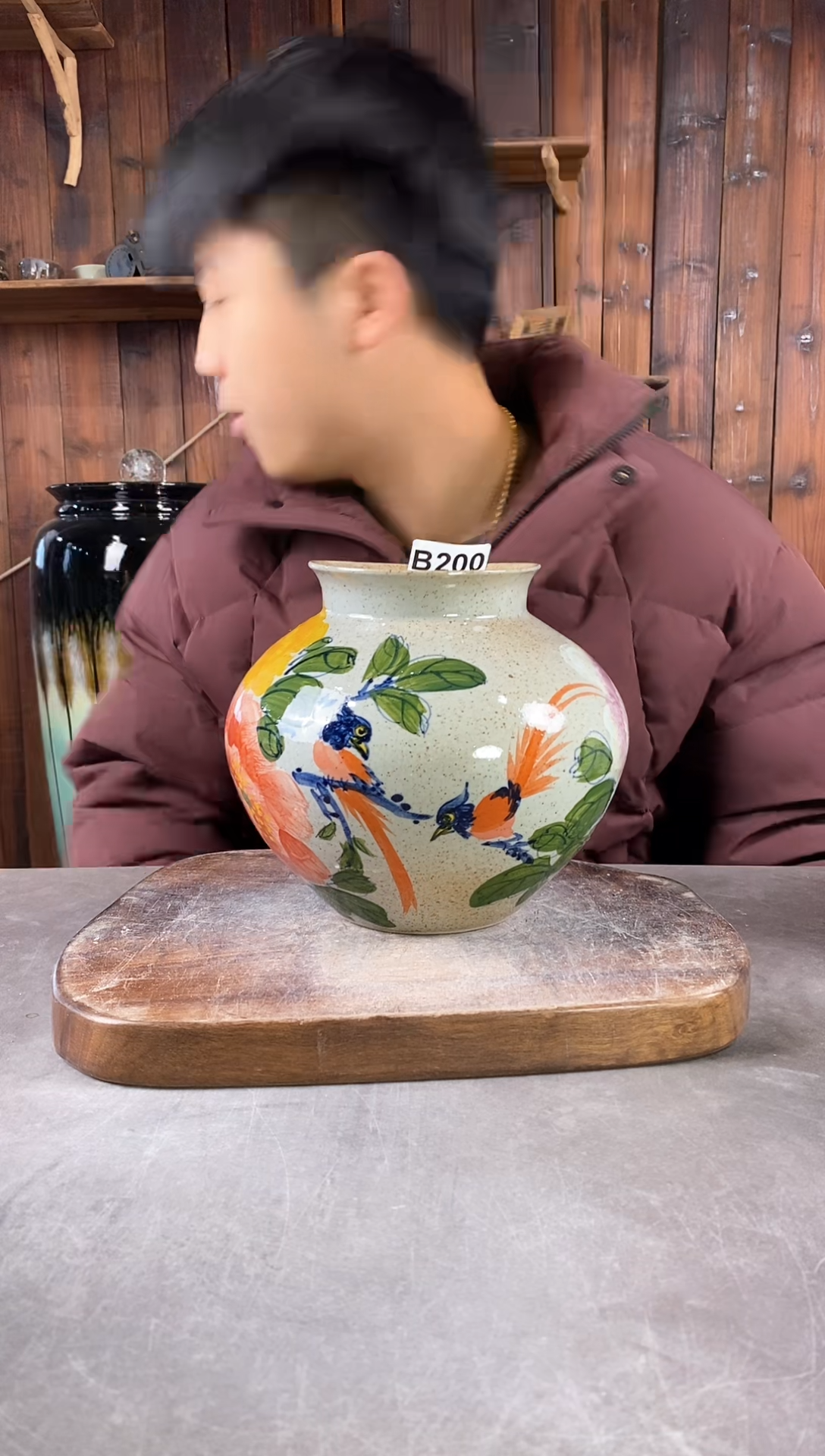 【闪购商品】碗200，手工手绘，新年快乐！