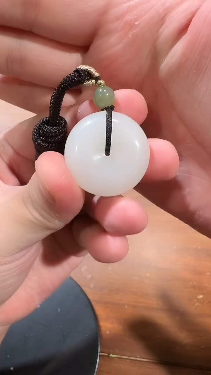 【闪购商品】和田玉吊坠未镶嵌1395平安扣