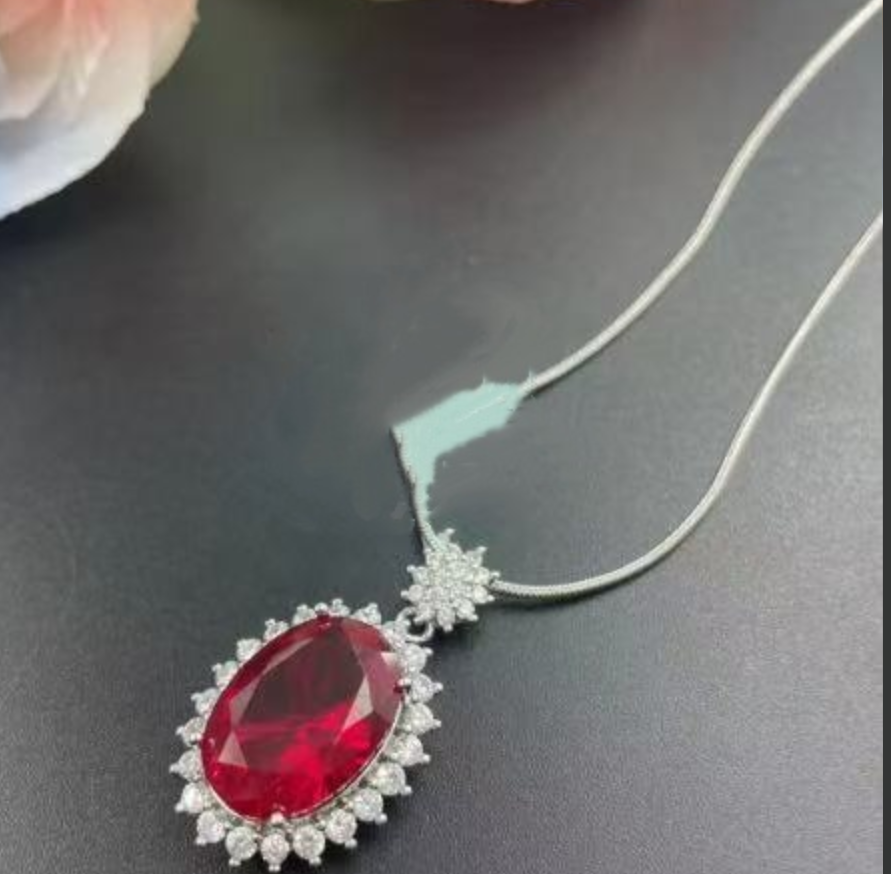 钛钢吊坠 赤色思韵吊坠PRA458 HH