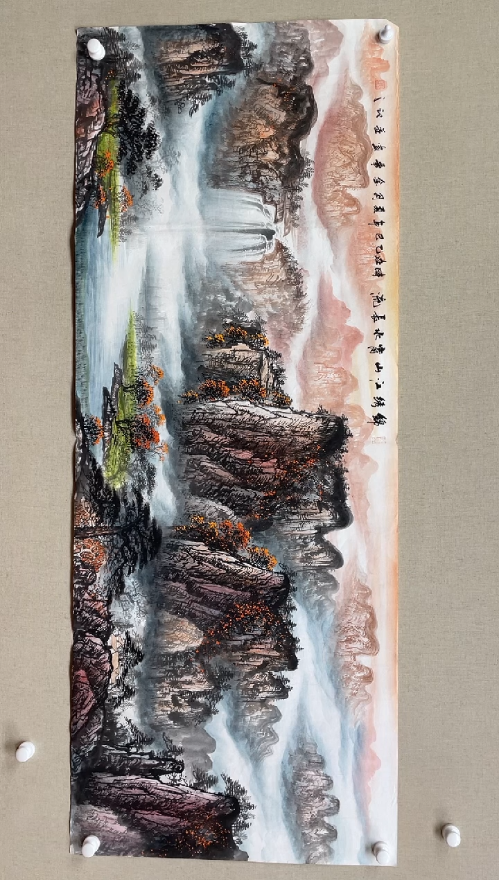 国画180*68 李金华李金华李金华李金华李金华