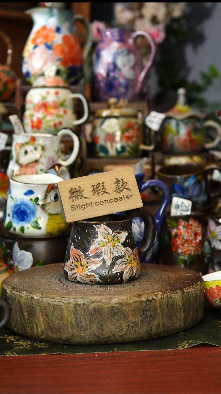 陶瓷240景德镇手工高温釉下彩