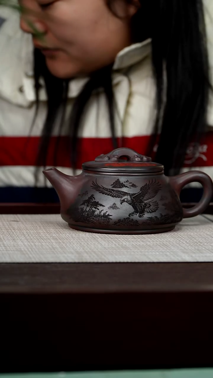 【闪购商品】宜兴原矿紫砂壶茶壶300C