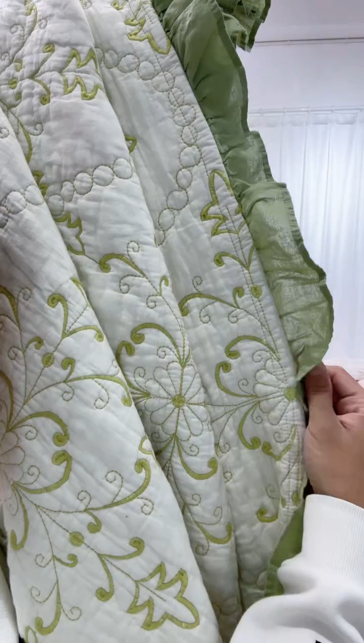 棉230*250纯棉床盖69号正品无暇