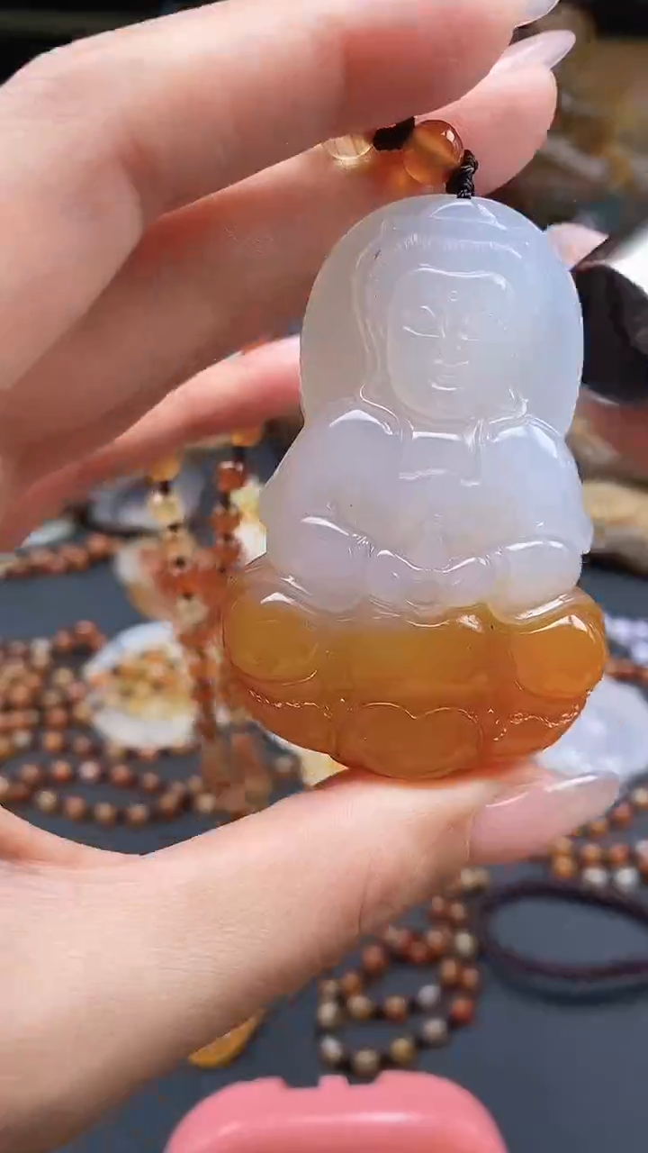 【闪购商品】玛瑙/玉髓颈饰未镶嵌dd