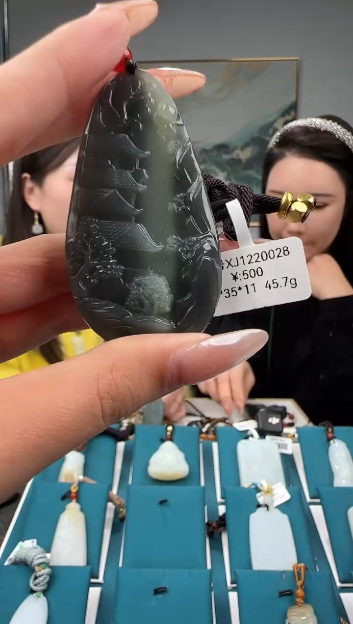 颈饰未镶嵌和田玉XJ