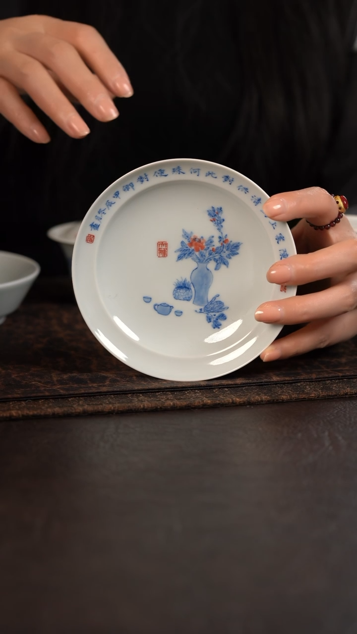 【闪购商品】杯聚澜堂清供高脚果盘