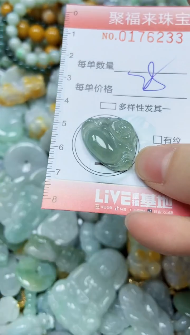 翡翠未镶嵌颈饰闪购0176233