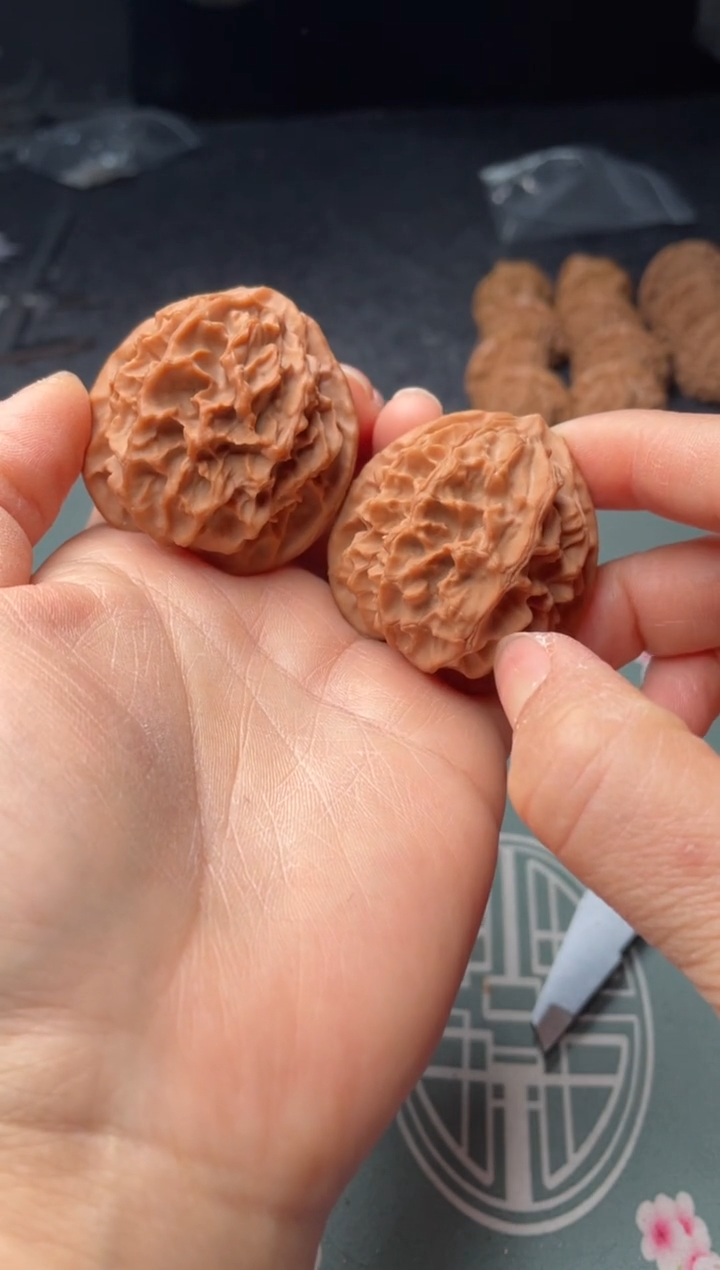 把件文玩核桃w109  龙鳞  42尺