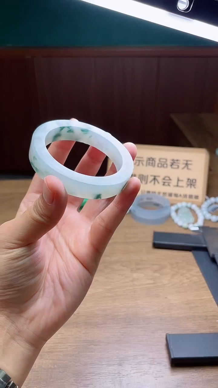定制翡翠手镯未镶嵌@**@定制