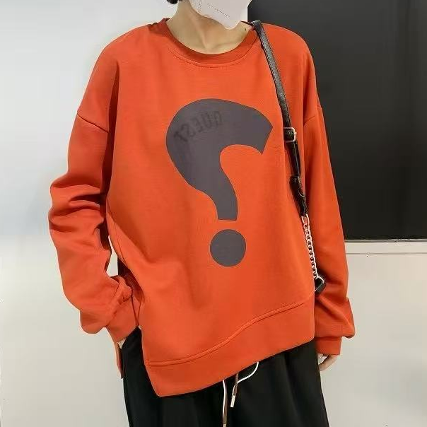 18976新款秋冬加绒卫衣洋气减龄