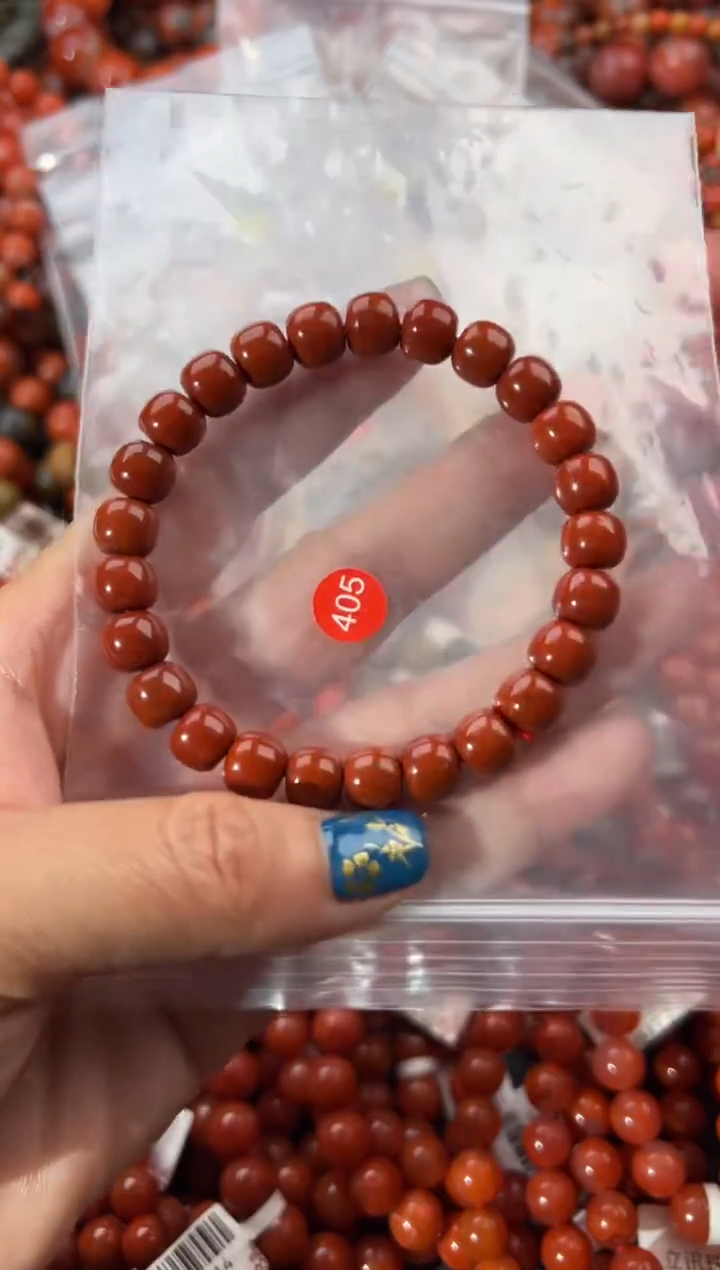 未镶嵌手串南红玛瑙8+