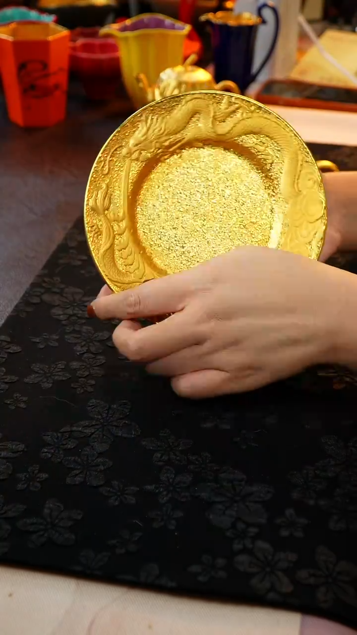 茶杯紫砂【宜景窑系列】冰梅粉龙吐水