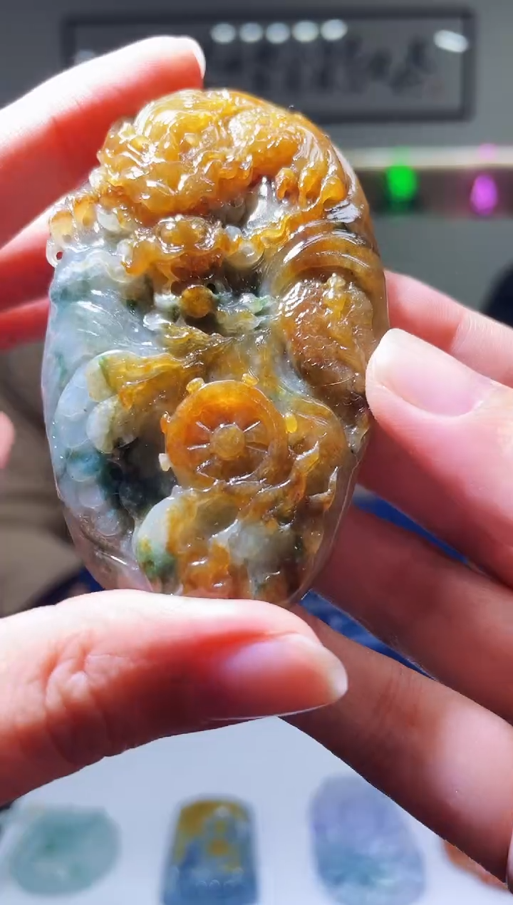 【闪购商品】翡翠颈饰未镶嵌M-@@HJZA022183