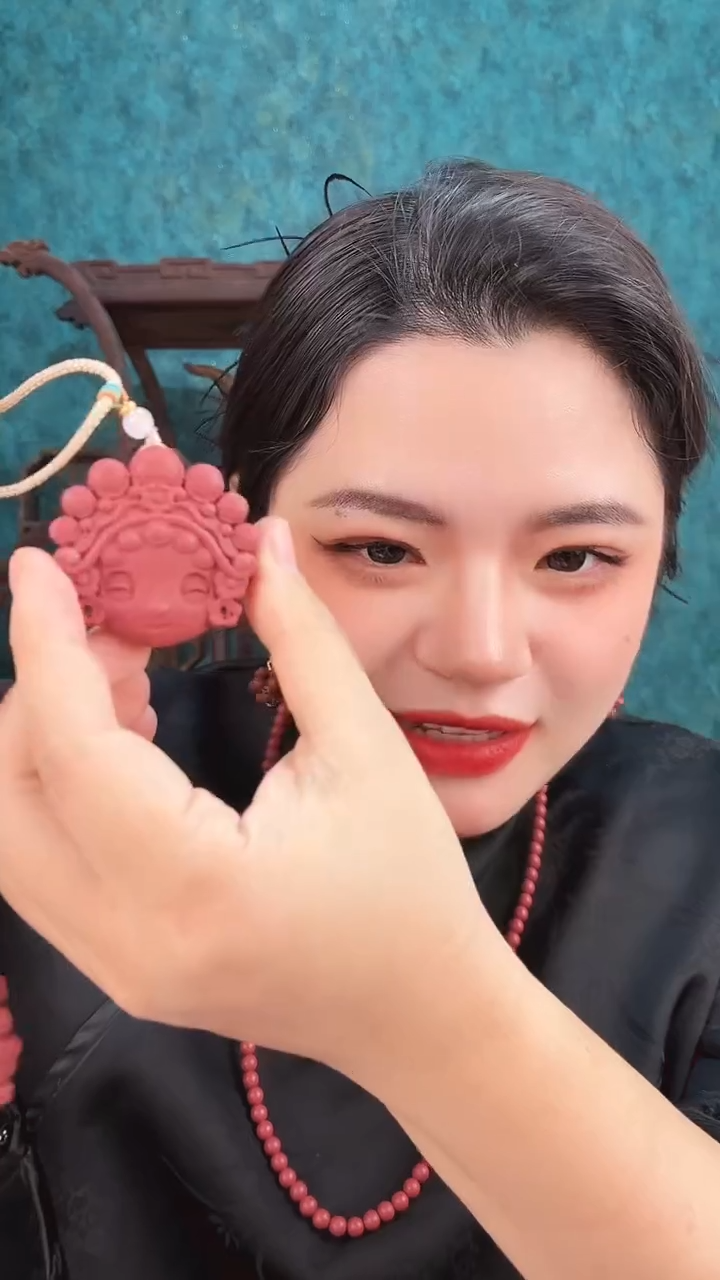 珠串红花蕊夫人香方花旦香牌