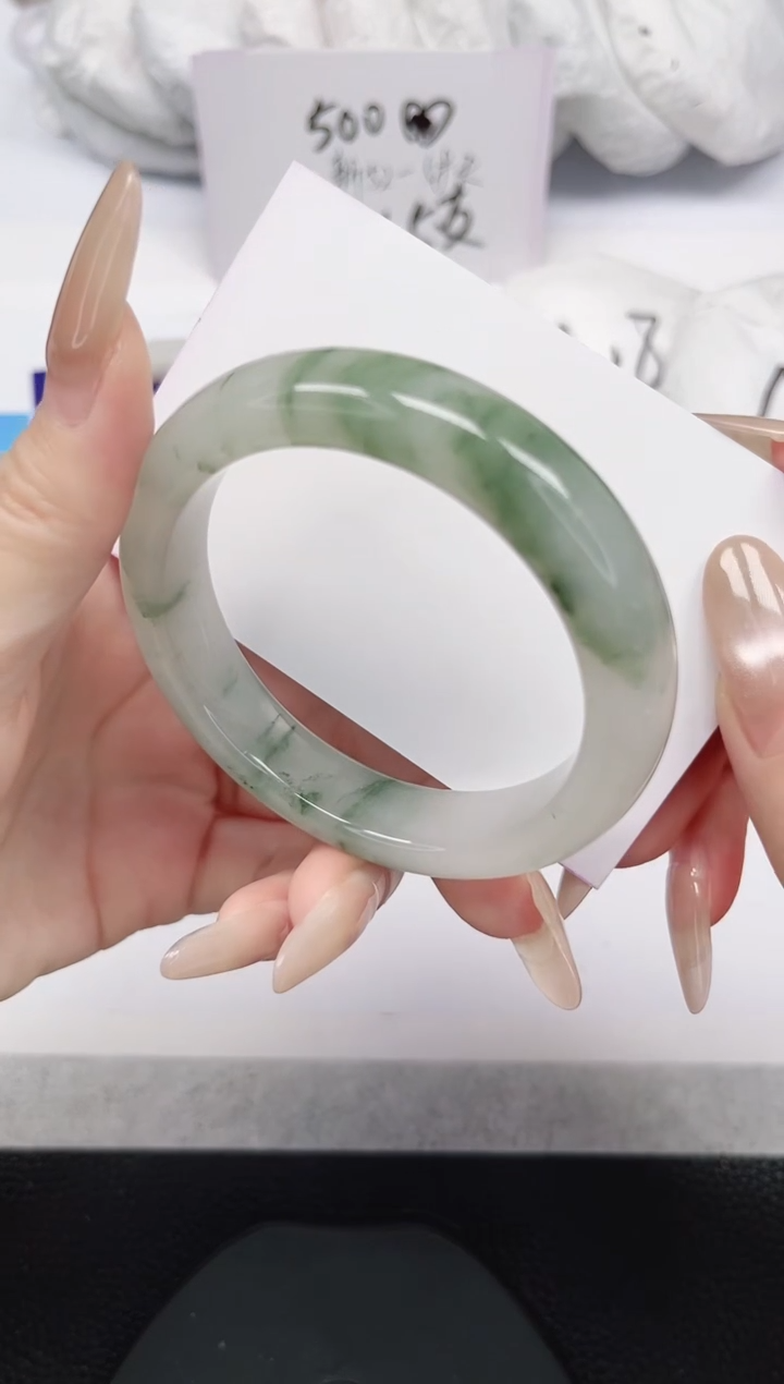 未镶嵌手镯石英岩玉183-54/55