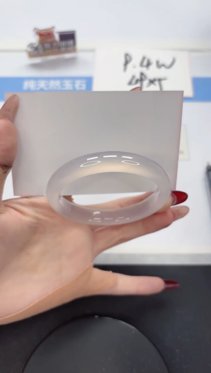 【闪购商品】石英质玉手镯未镶嵌A207-57.2