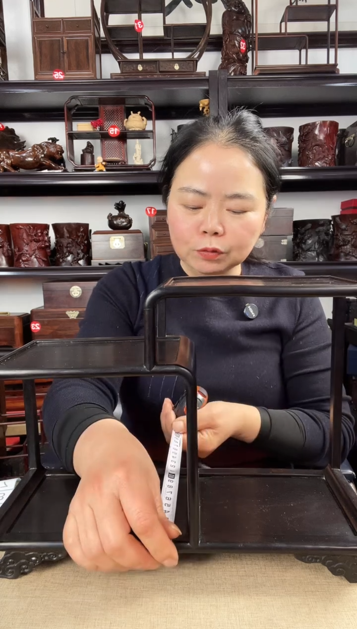 木瑕疵黑二连老李红木工艺品