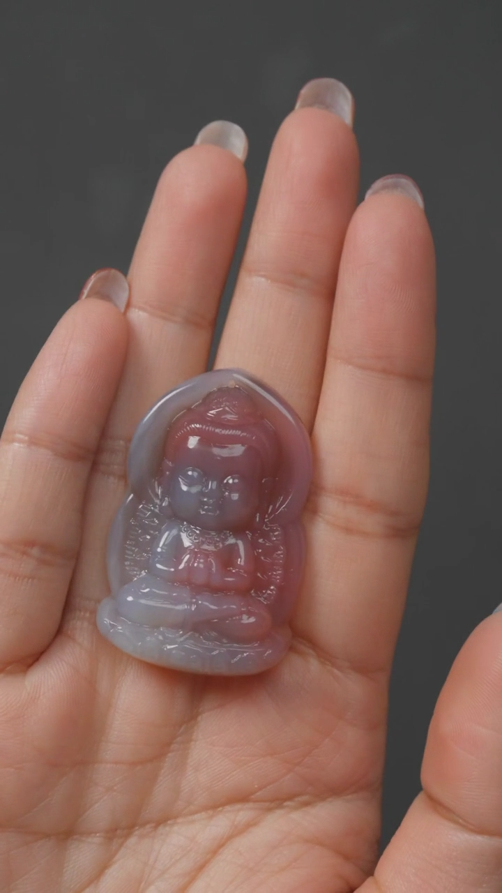 【闪购商品】玛瑙/玉髓笔搁未镶嵌NH20241105-76-4