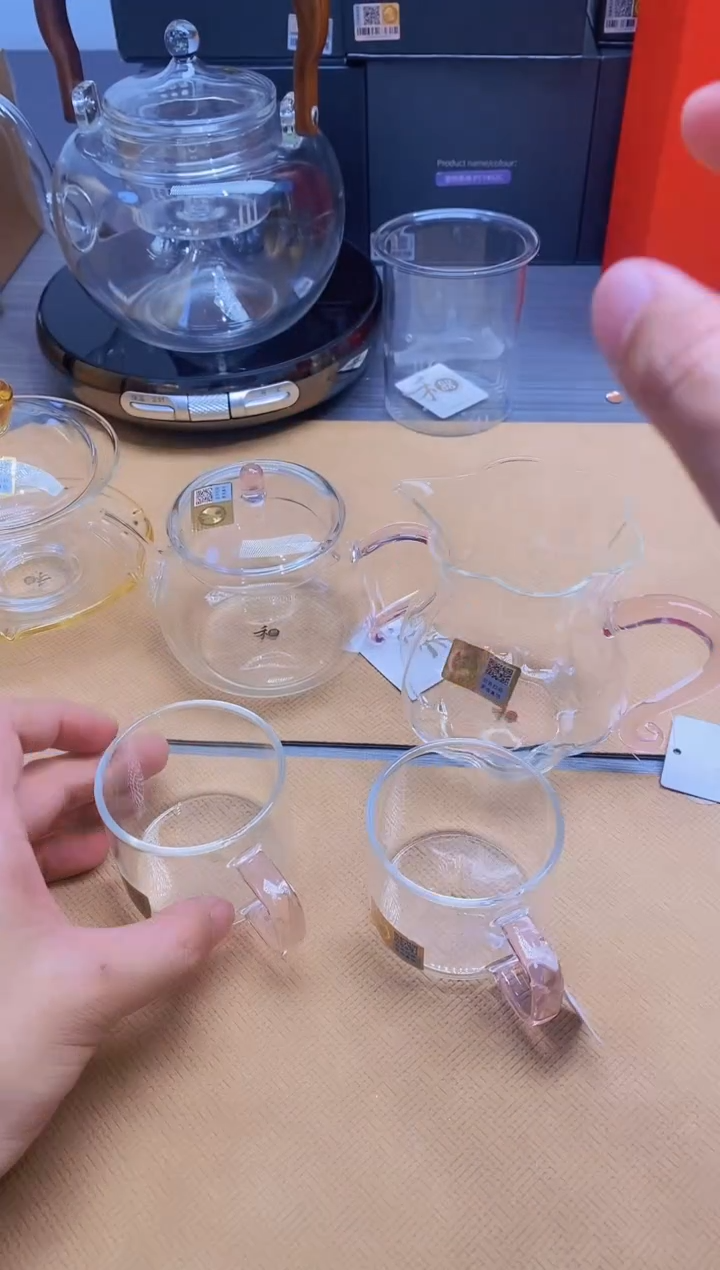 【闪购商品】青云壶浅粉+清禾杯浅粉+蔓妍浅粉