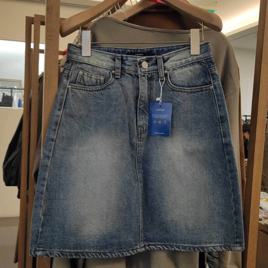 半身裙-NO退换 接受再拍 Y-P-301 短裙牛仔时尚百搭