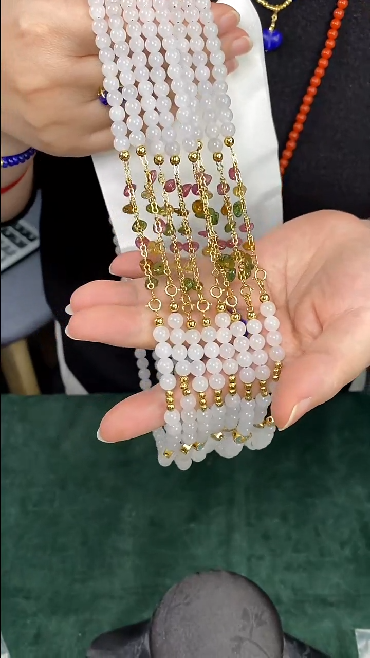 颈饰未镶嵌和田玉多样性发货发其一