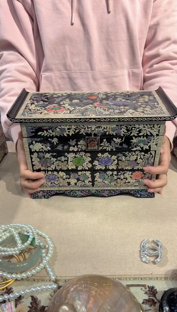 【闪购商品】大翘角弘贝雅螺钿漆器文化馆