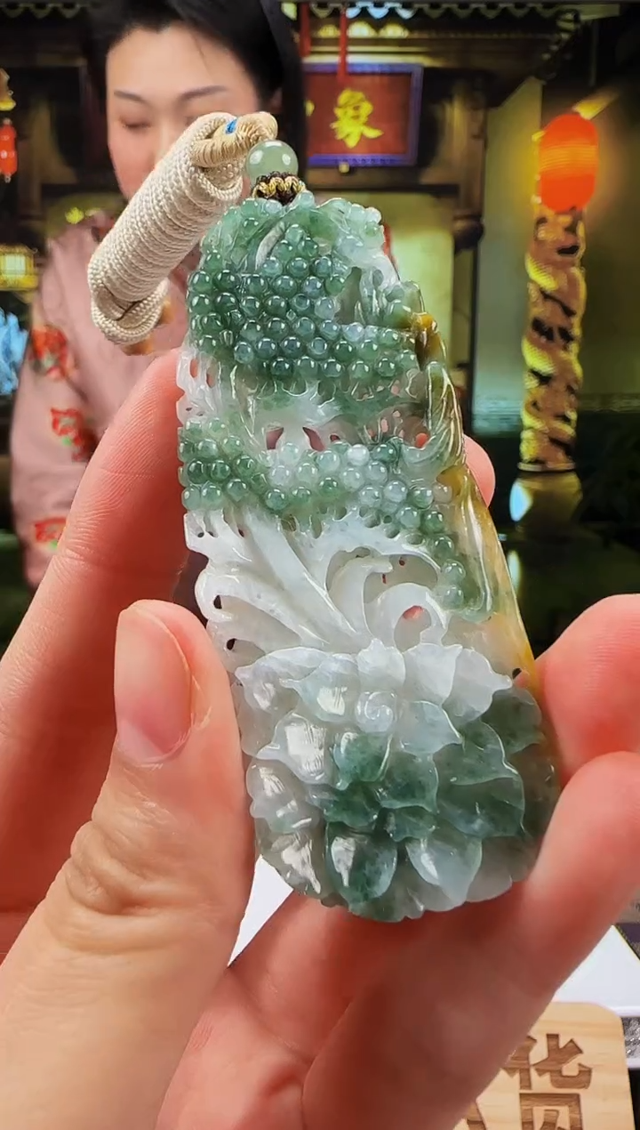 【闪购商品】翡翠颈饰未镶嵌WB00912翡翠