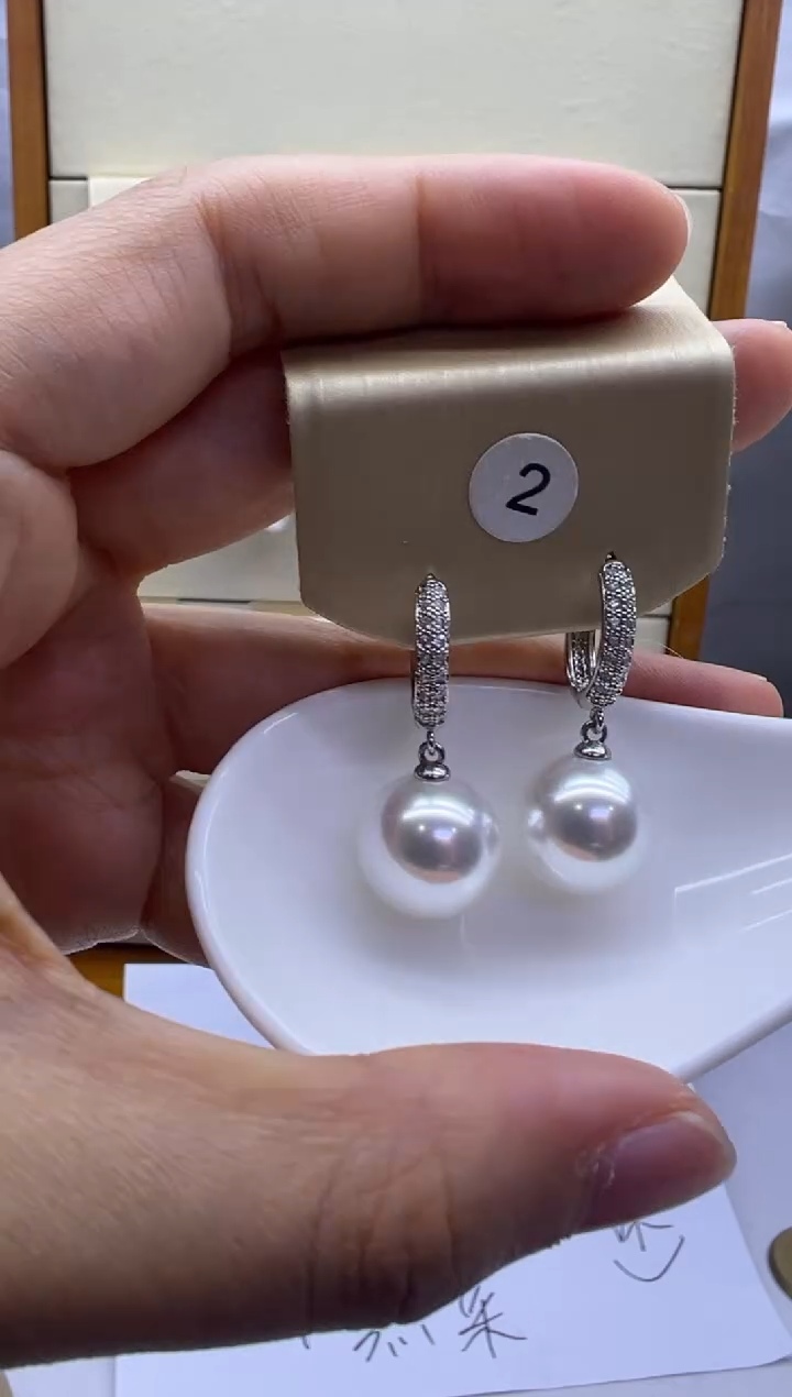 未镶嵌耳饰淡水珍珠2