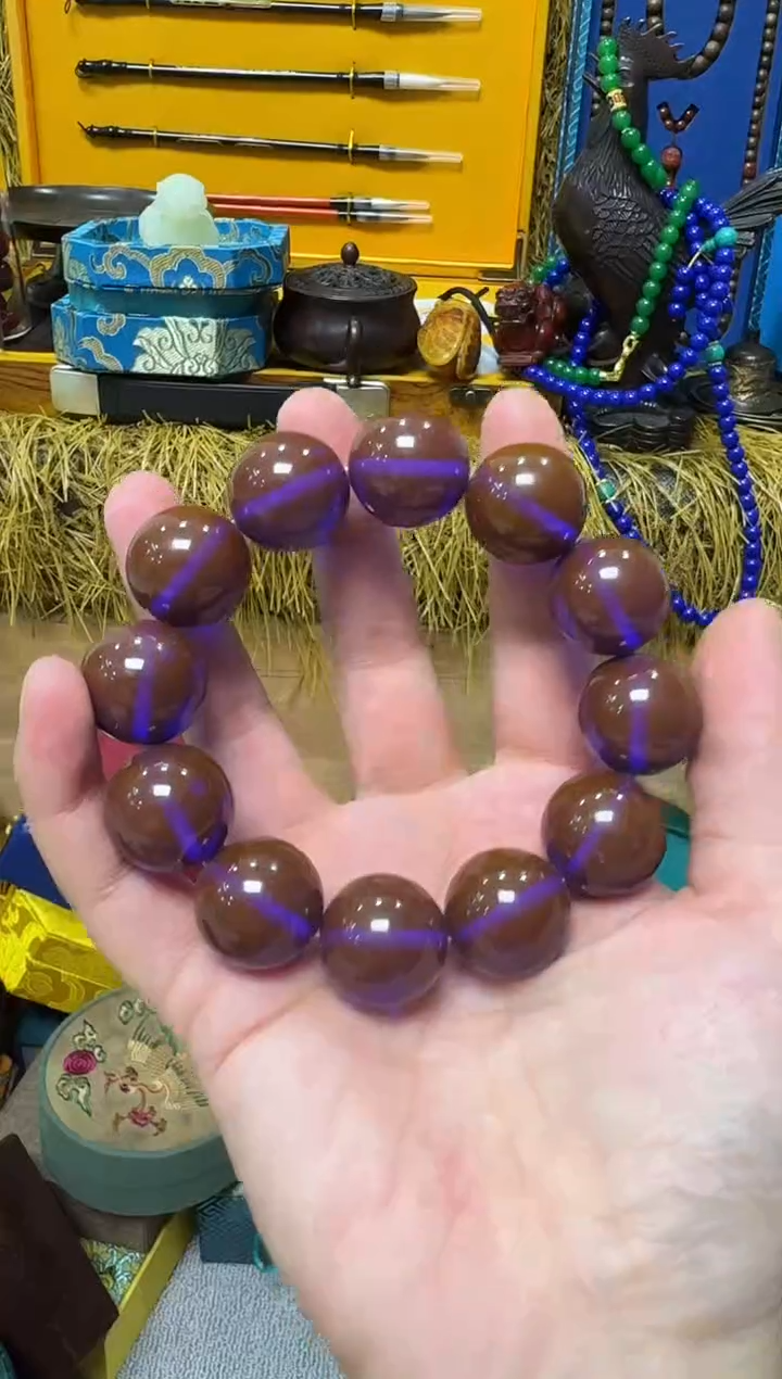 【闪购商品】琥珀颈饰未镶嵌艳艳专属链接