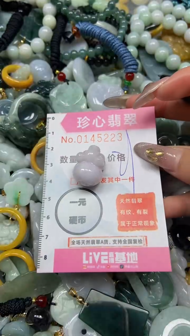 【闪购商品】翡翠颈饰未镶嵌闪购0145223