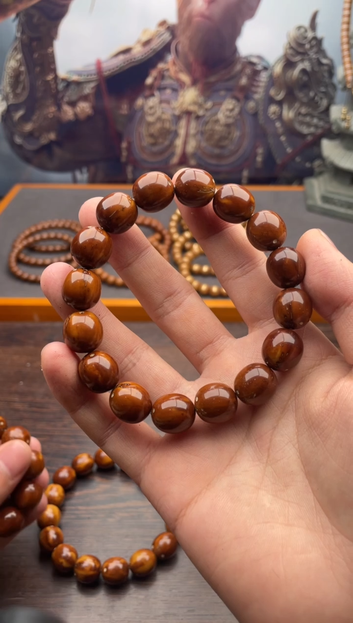 紫金鼠手串2号枣珠