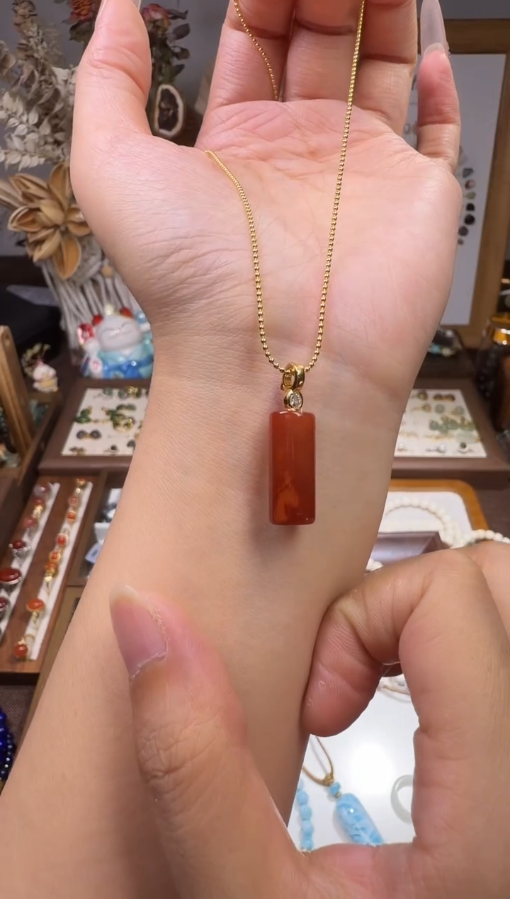 水晶摆件未镶嵌吊坠