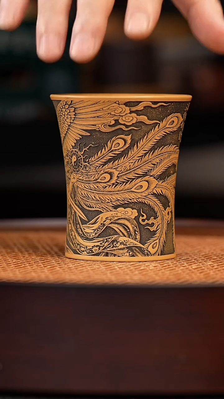 宜兴全手工紫砂杯