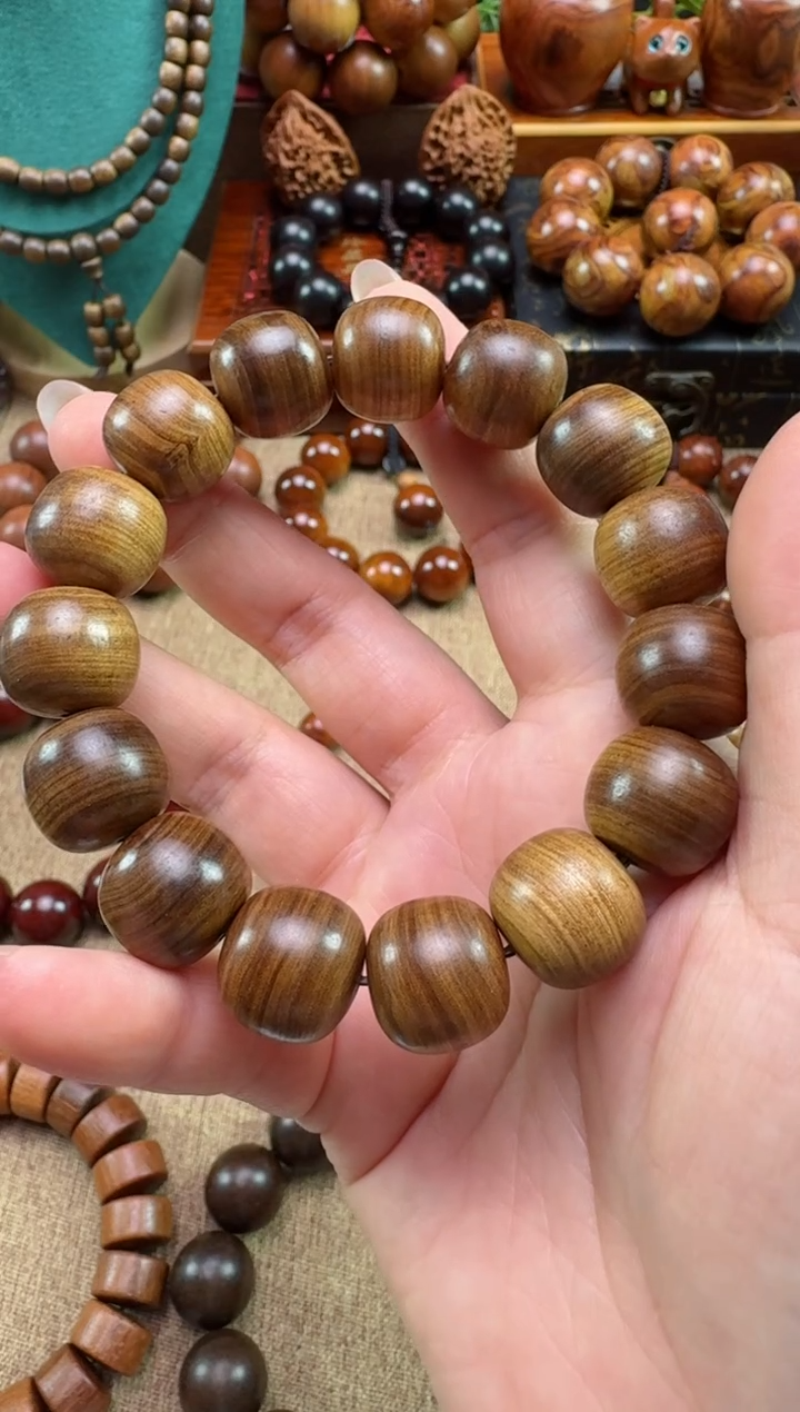 檀香木手串/手链老山檀15*16单圈