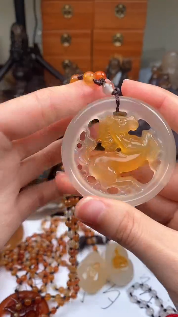 【闪购商品】玛瑙/玉髓颈饰未镶嵌AA