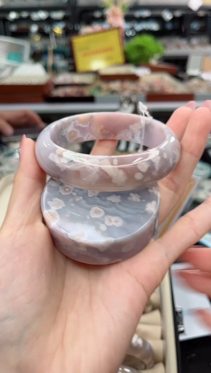 【闪购商品】石英质玉手镯未镶嵌61圈口（赠品镯心）3918151