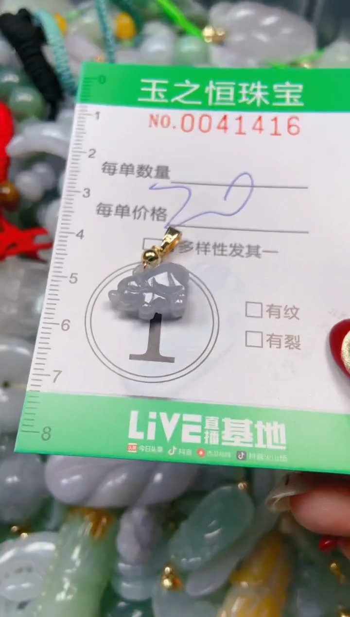 【闪购商品】翡翠颈饰未镶嵌闪购0041416